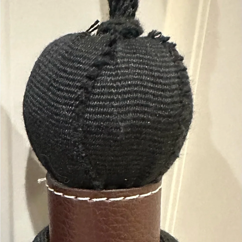 Pair of curtain tie back black tassels - Picture 2 of 3
